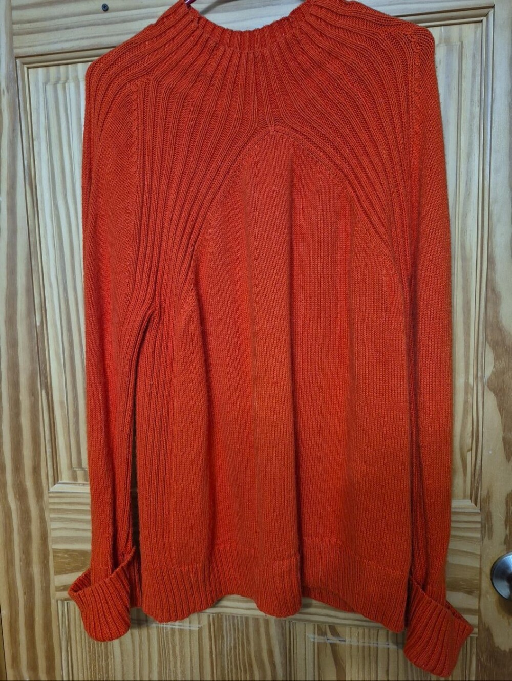 Talbots Petite Xl Orange Sweater